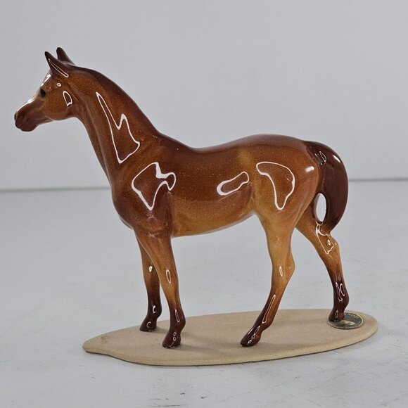 Hagen Renaker Swaps Thoroughbred Racehorse Miniature Figurine - Picture 6 of 9